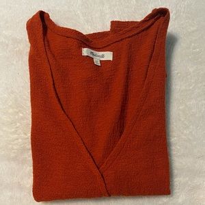 MADEWELL ORANGE TOP